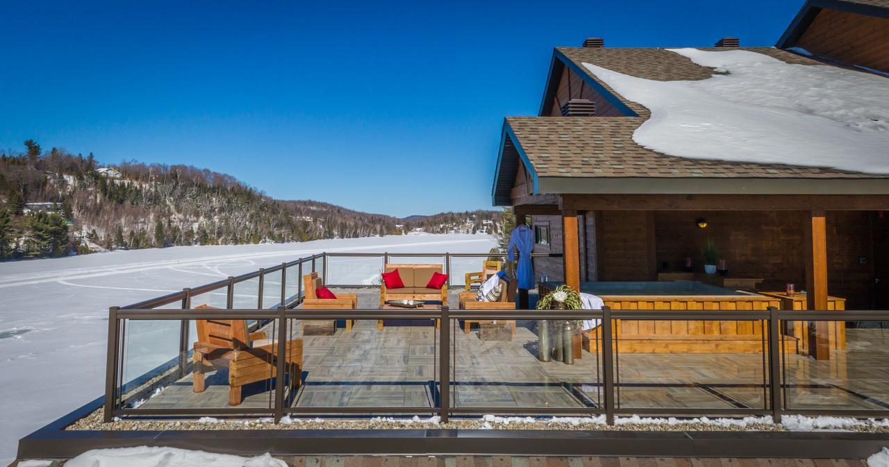 Le Viking Resort Sainte-Marguerite-du-Lac-Masson Exteriör bild